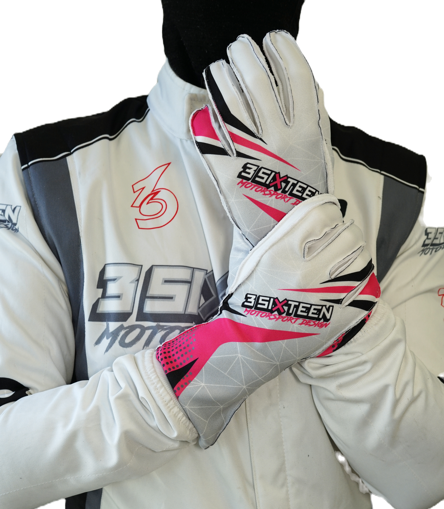 3SIXTEEN Gloves "Fluo Pink"