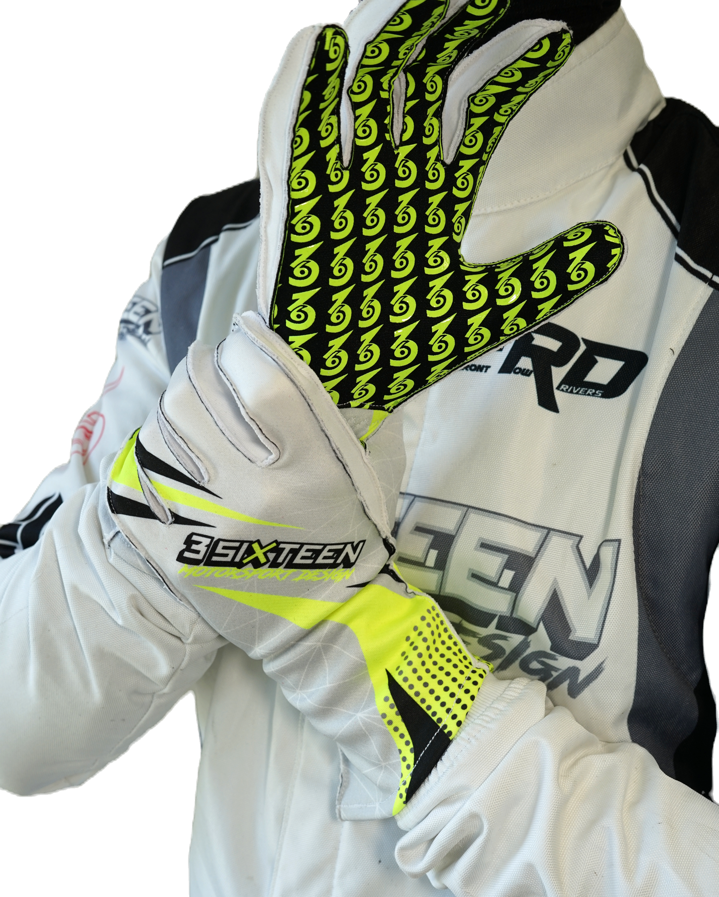 3SIXTEEN Gloves "'Fluo Yellow"