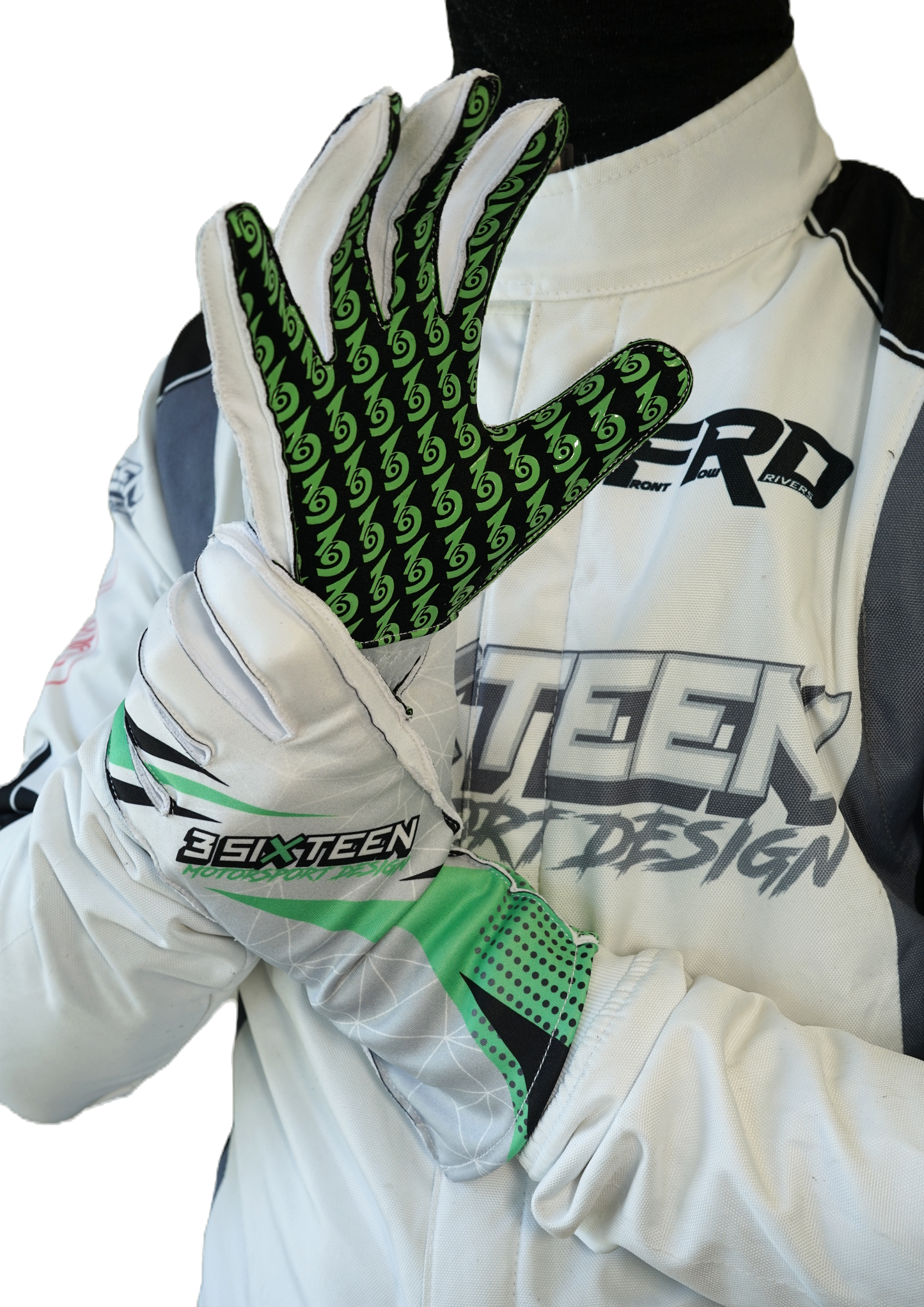 3SIXTEEN Gloves "Fluo Green"