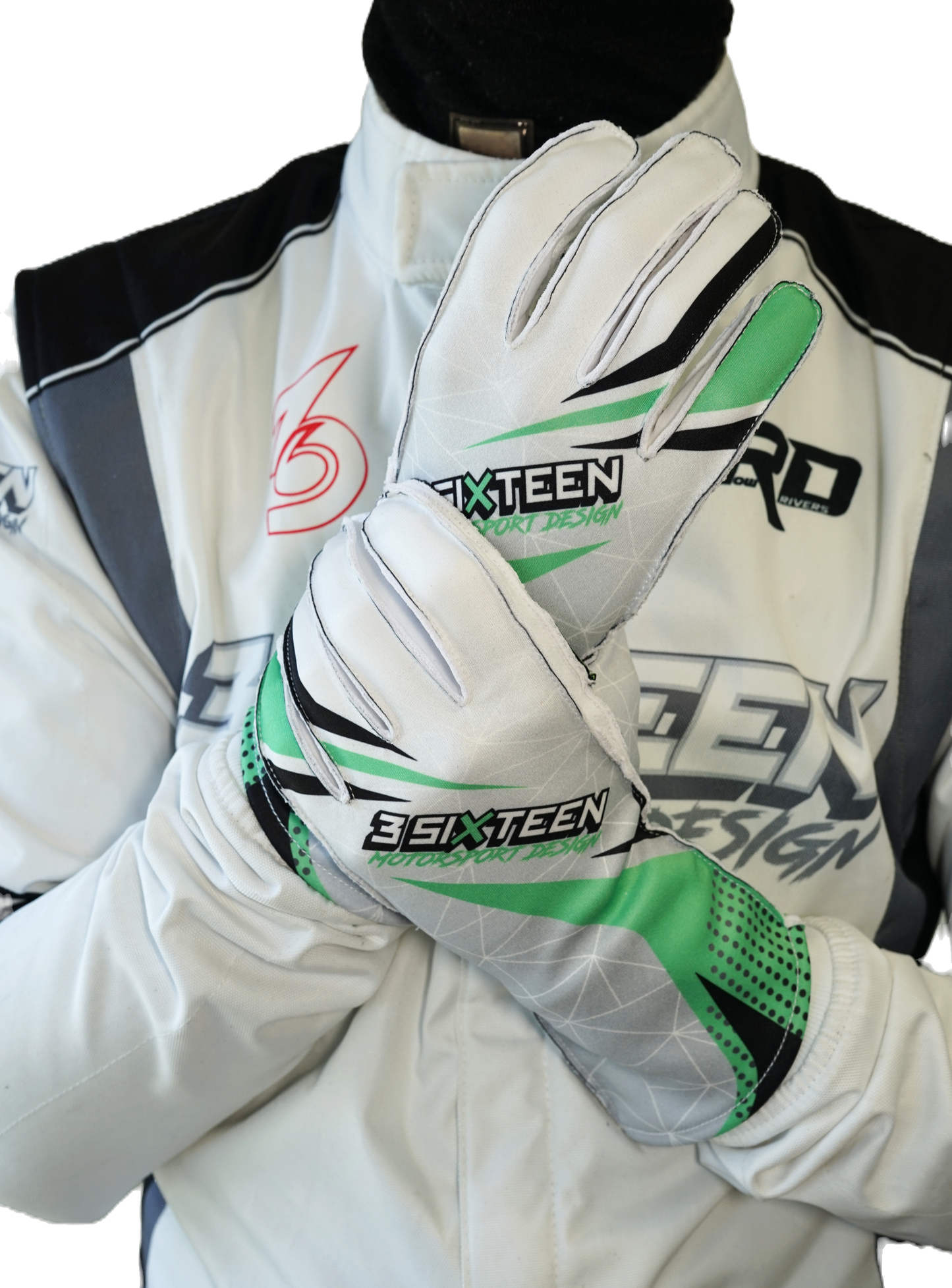 3SIXTEEN Gloves "Fluo Green"
