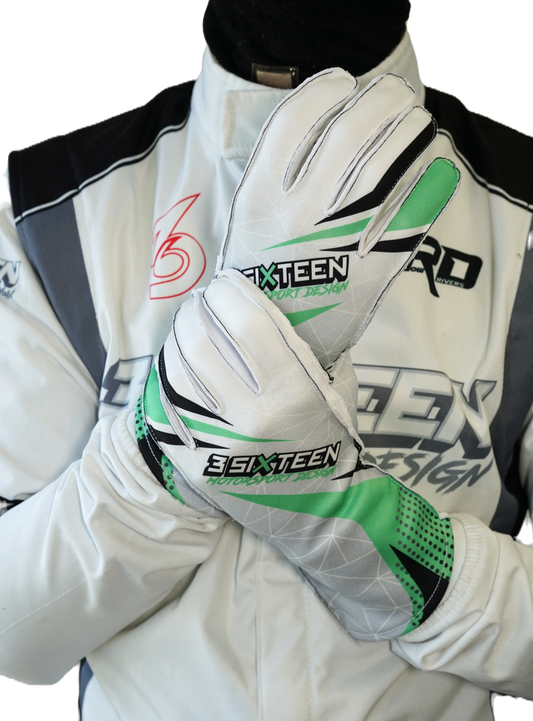 3SIXTEEN Gloves "Fluo Green"